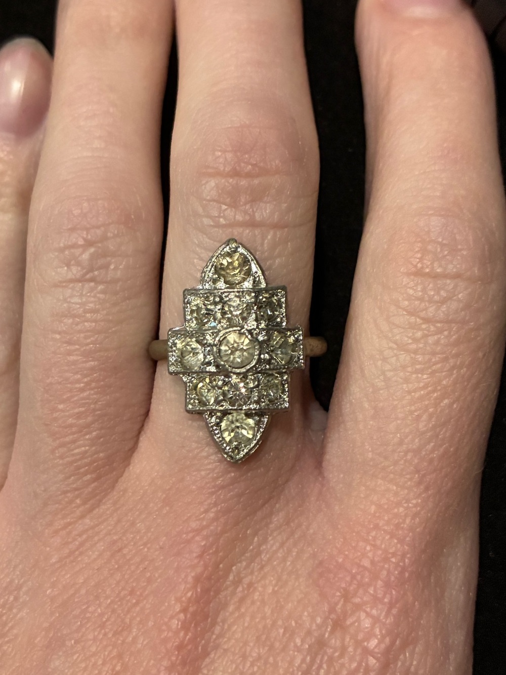 Antique Art Deco Uncas Ring